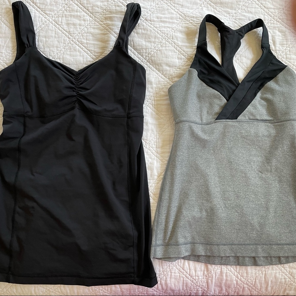 Lululemon tanks size 6